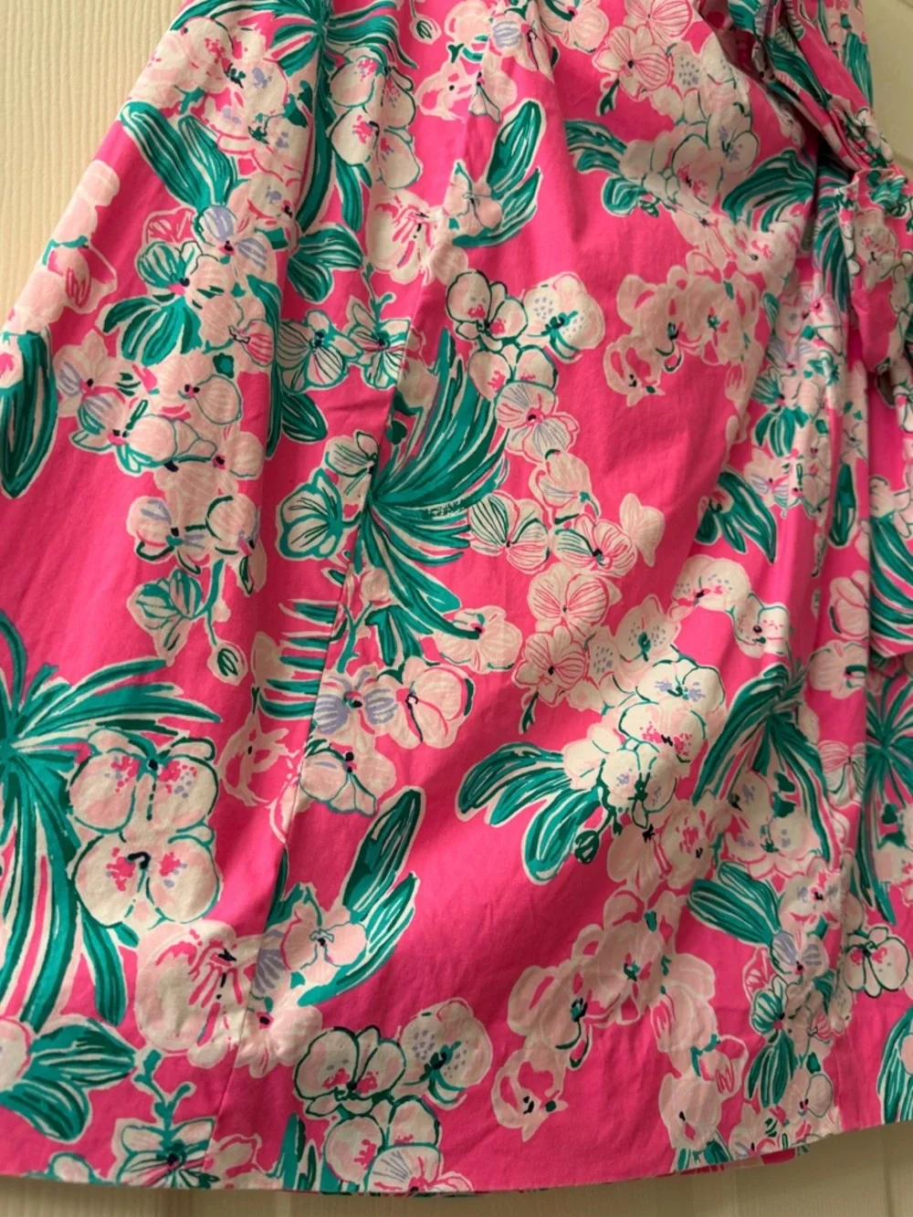 NWOT Lilly Pulitzer Stela Strapless Stretch Bow Dress Roxie Pink Size 16 XL - Picture 5 of 12